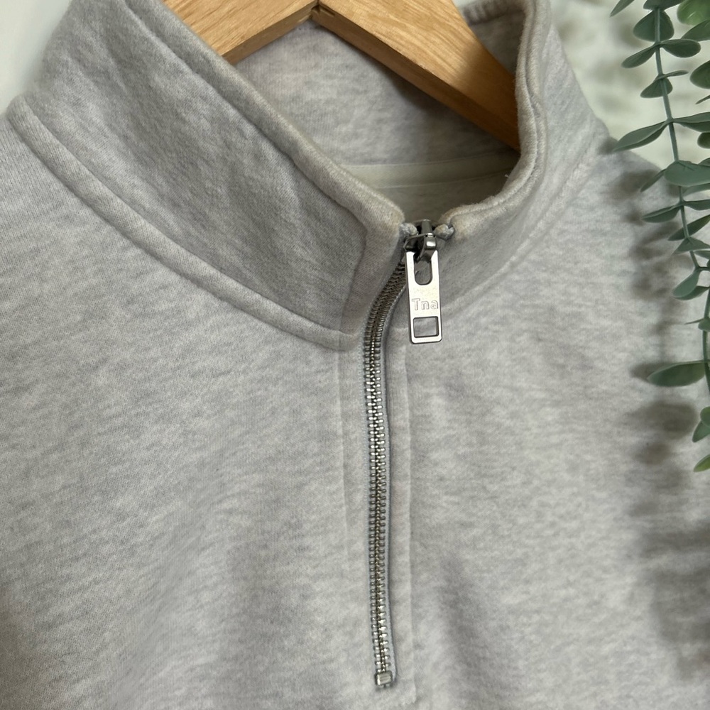 TNA Cozy Cropped Half Zip